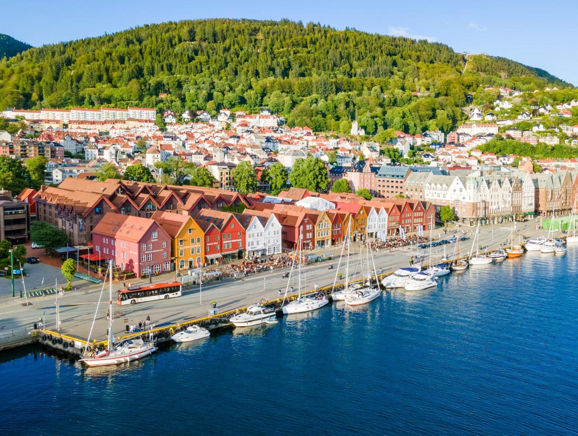 Ferienwohnung Family Friendly 3Br - Quiet Area - Behind Bryggen Bergen Exterior foto