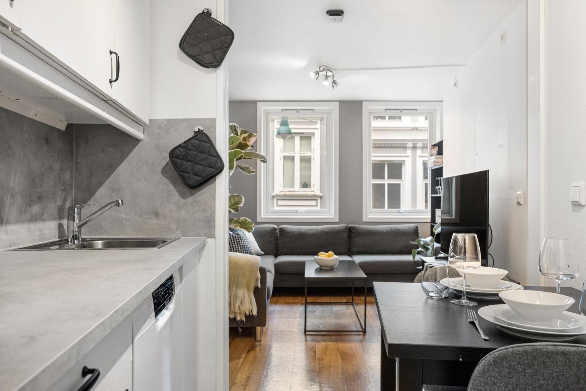 Ferienwohnung Family Friendly 3Br - Quiet Area - Behind Bryggen Bergen Exterior foto