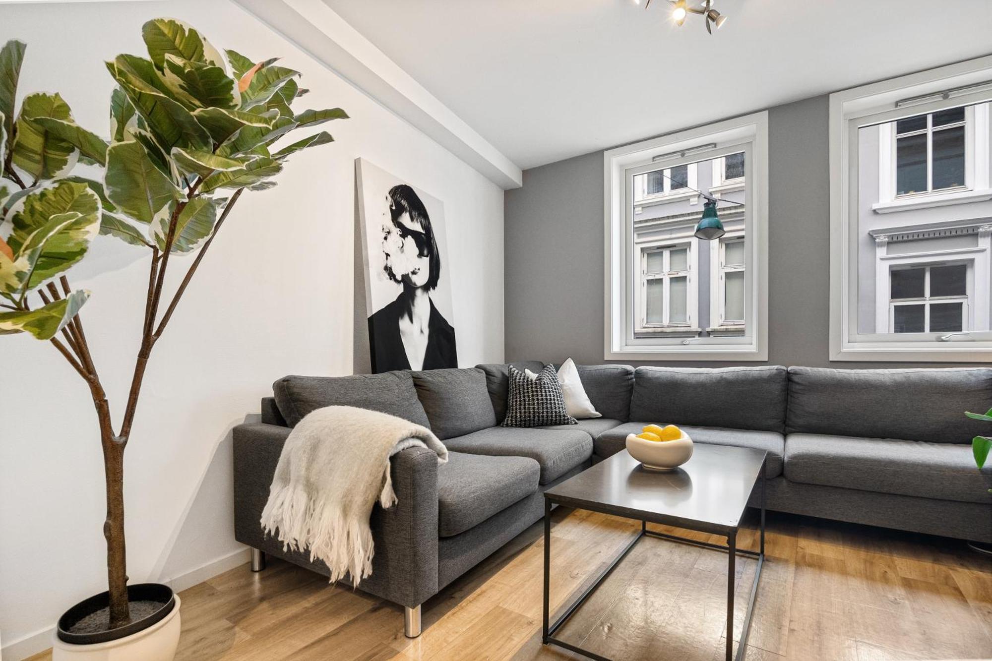 Ferienwohnung Family Friendly 3Br - Quiet Area - Behind Bryggen Bergen Exterior foto