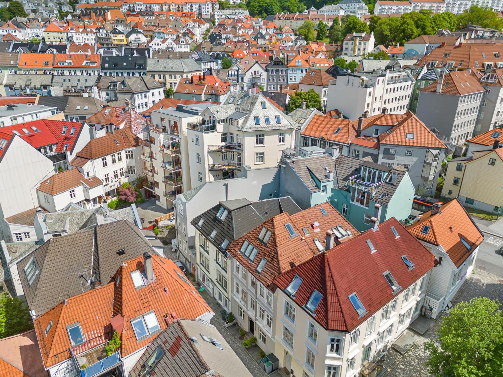 Ferienwohnung Family Friendly 3Br - Quiet Area - Behind Bryggen Bergen Exterior foto
